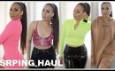 HUGE SPRING MISSGUIDED TRY ON HAUL