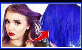 Dying My Hair Ultramarine Blue | Trying Da Vinci Hair Color