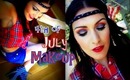 4th Of July Makeup Tutorial