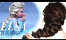 ★FROZEN ELSA'S messy BRAID HAIR TUTORIAL | CUTE HAIRSTYLES