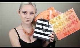 Ulta and Sephora Birthday Haul | lovestrucklovergirl