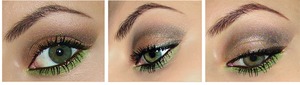 Shimmery browns & greens!