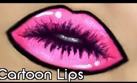 CARTOON LIPS | TUTORIAL
