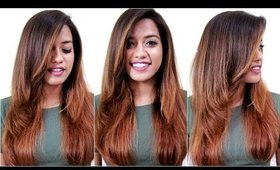 How to Blowdry Hair Straight With Volume