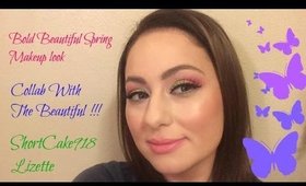 Bold Beautiful Spring Makeup collab with ShortCake918