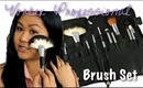 Sedona Lace Vortex Professional Makeup Brush Set with Belt