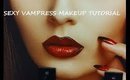 Halloween -Simple Vampress MakeUp Tutorial