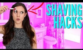 10 SHAVING HACKS EVERY Girl Needs To KNOW! How to Shave with NO RAZOR BUMPS