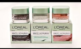 Nuevas mascarillas de arcilla de L'oréal, prueba de producto ||| Lilia Cortés