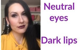 Neutral Eye and Dark Lip