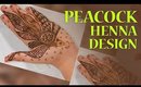 Peacock Henna/Mehndi Design