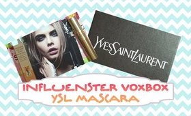 Influenster Voxbox YvesSaintLaurent #YSLMascara Unboxing 2015 [PrettyThingsRock]