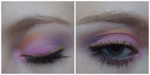 A look inspired by the pinky purples in the sky when the sun rises!