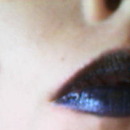Manic Panic Dark Blue Lipstick