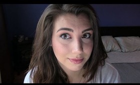 Periwinkle & Coral Makeup Tutorial