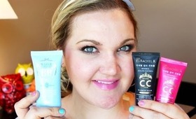 Authentic Asian BB/CC Creams Review/Demo♡Lioele & RachelK CC Cream