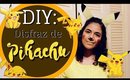 DIY: Disfraz de Pikachu ♡ Zaha Cassis