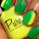 Pure Nail Lacquer Endless and Sunshine