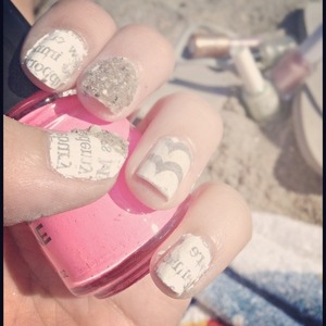 Beach inspired nails!