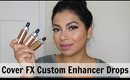NEW Cover FX Enhancer Drops Swatches & Demo | MissBeautyAdikt