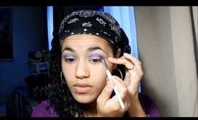 Domestic Violence Awareness GRWM  Makeup Tutorial- Wear Purple for a Day