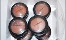 My MAC Mineralize Blush Collection.