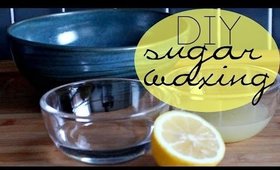 DIY Sugar Waxing I AlyAesch