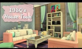 The Sims 4 1980s Modern House Tour Decades Challenge Re-Upload