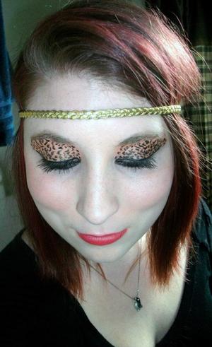Inspired by the leopard print tutorials.  Found it fairly easy to accomplish.  
