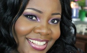Makeup For Prom Pink|Lavender