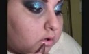 Glitterlicious blue sparkle eyeshadow tutorial
