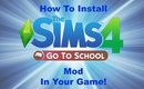 How To Install The Go To School Mod In Your Sims 4 Game