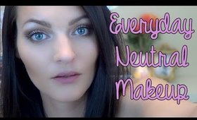 Tutorial: Easy Everyday Neutral Makeup Using Drugstore Palettes ♥