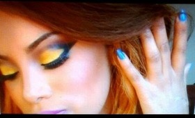 Bold Bright  Colorful Makeup Tutorial