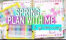 SPRING PLAN WITH ME & GIVEAWAY