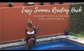 A Simple Hack to Convert Your PDF Downloads and eBooks to your Kindle eReader