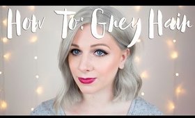 Grey Hair How To: Dark Blonde to Grey - Pravana Silver | Sofairisshe