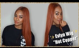 Freetress Equal Evlyn Wig Review Hot Copper | UNDER $30 WIG