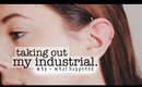 Taking Out My Industrial Bar // Migrating, Scarring, Healing