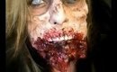 HOW TO MAKE TORN ZOMBIE MOUTH PIECE