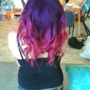 pink purple ombre