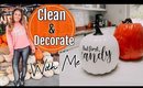 CLEAN + DECORATE WITH ME FOR FALL//OZTOBER 2019