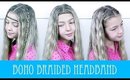BOHO BRAIDED HEADBAND!! 3 Hairstyles in One!!