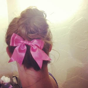 Whimsical up do. Most perfect for any day!