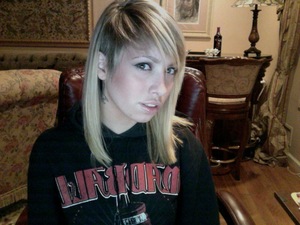 My first undercut/ my  favorite foundation!  To think i allowed myself to rock the vanilla ice eyebrow -_-  pay no attention