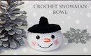 How To Crochet for Beginners | Snowman Bowl