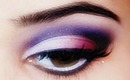 Dramatic Purple Valentine's Day Makeup