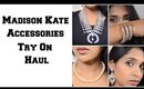 Madison Kate Jewelry Try On Haul | Unique & Trendy Jewelry | shopmadisonkate.com