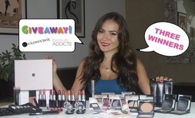 Glossybox + Beauty Addicts HUGE 3 Winner Giveaway!!!