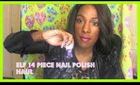 Elf Nail Polish cube I Won this in a Giveaway Yay!